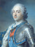 Portrait Of King Louis Xv (1710 74) By Maurice Quentin De La Tour