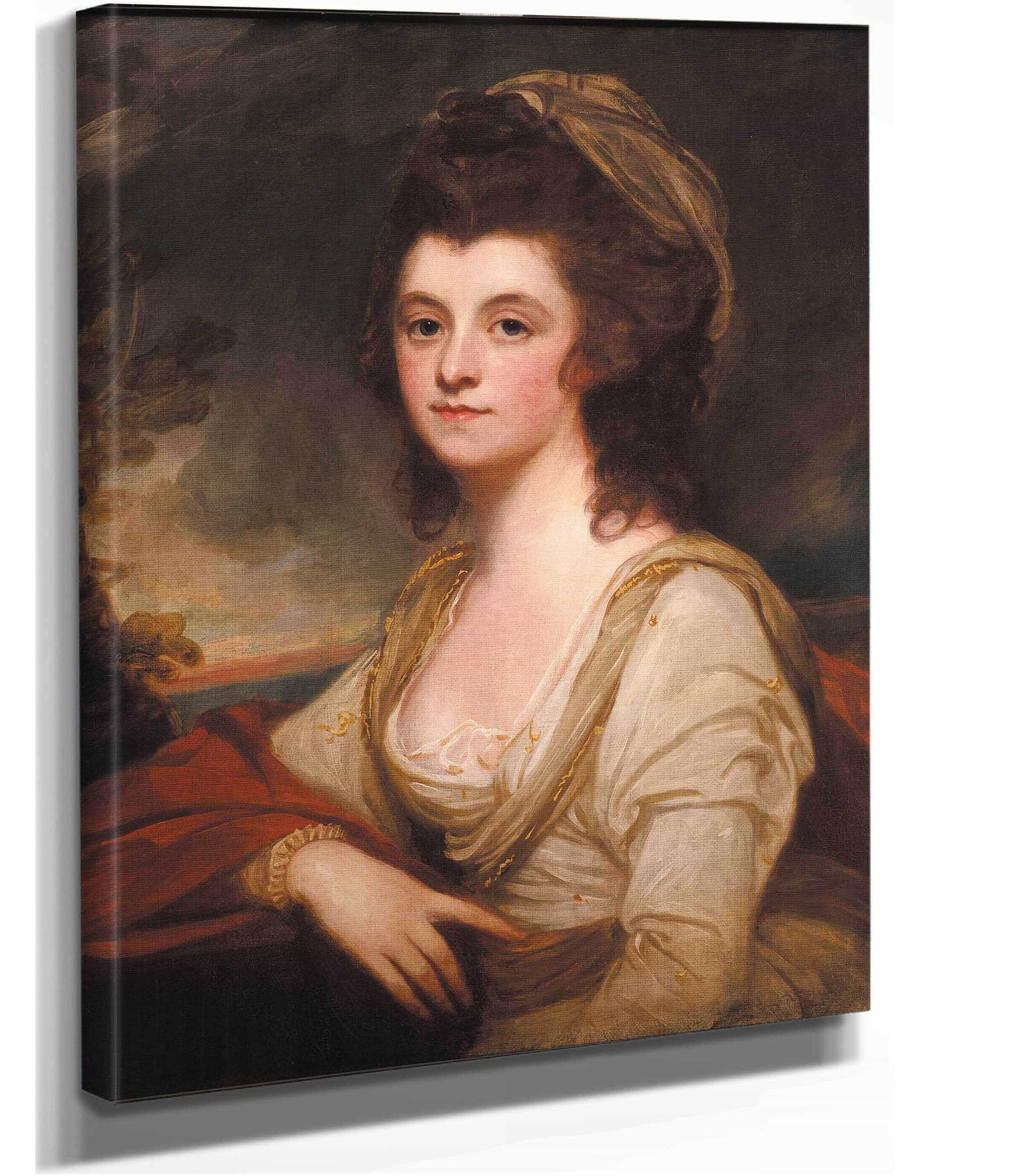 Portrait Of Lady Bentinck by George Romney