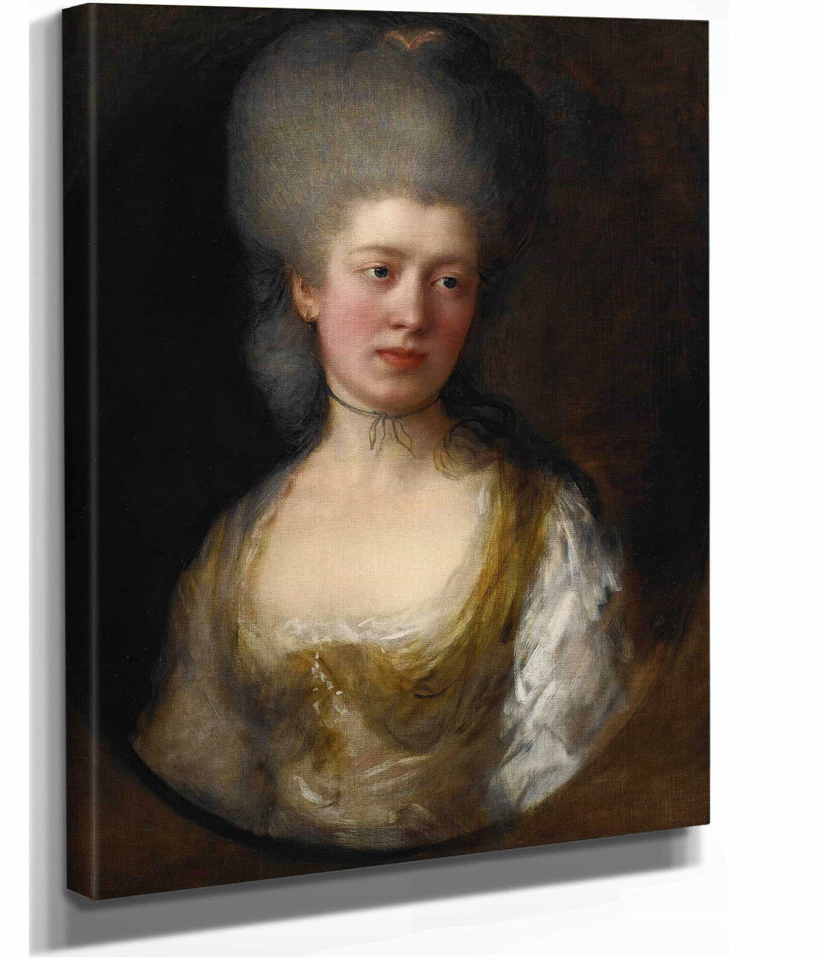 Portrait Of Lady Catherine Ponsonby Duchess Of St Albans by Thomas Gainsborough