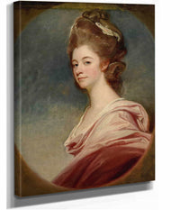 Portrait Of Lady Emilia Kerr by George Romney
