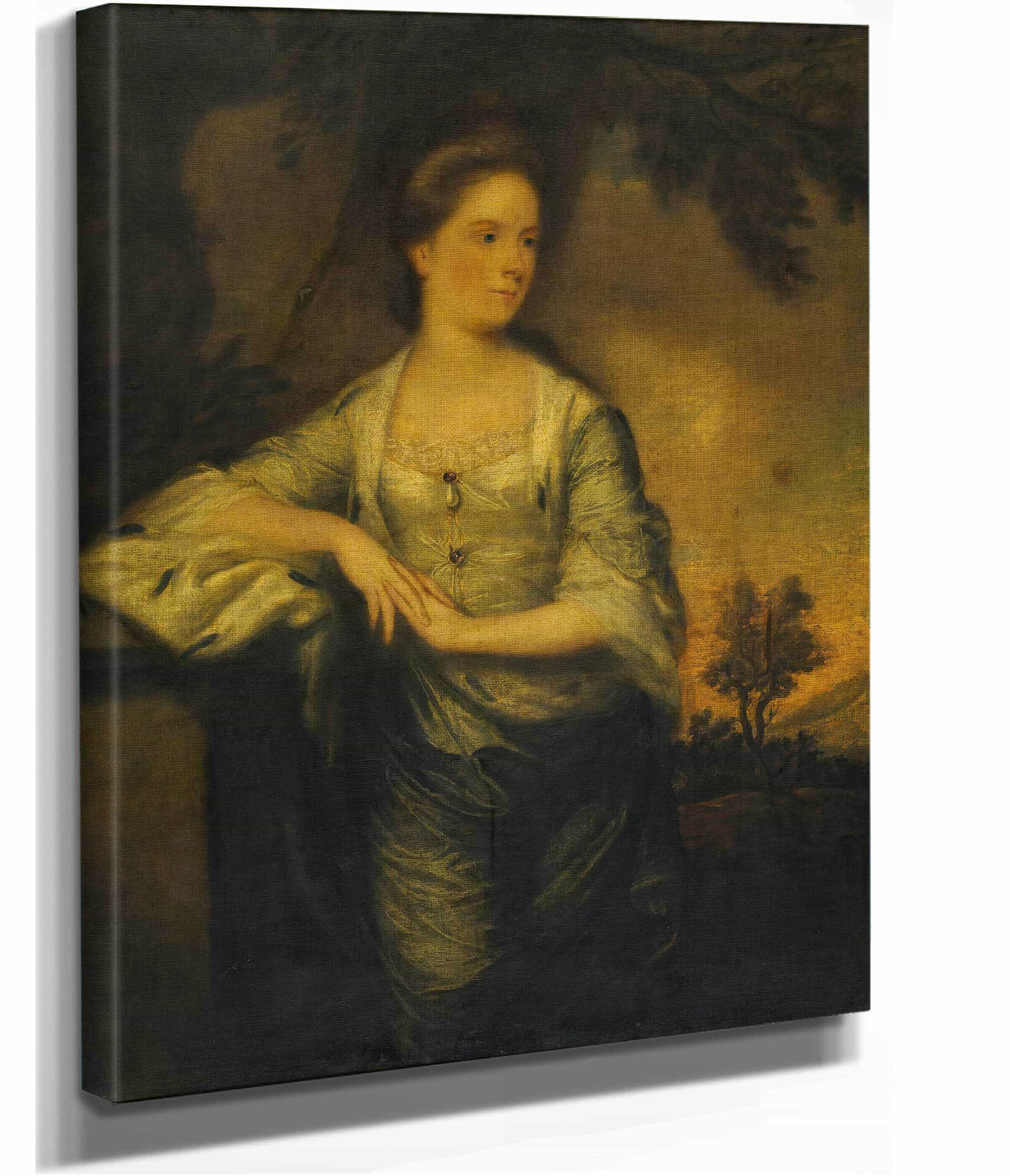 Portrait Of Lady Mary Crosbie by Sir Joshua Reynolds