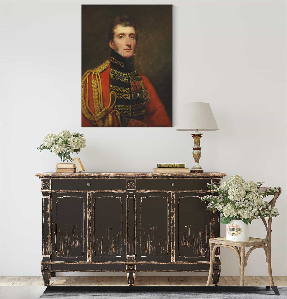 Portrait Of Lieutenant General William Stuart by Sir Henry Raeburn