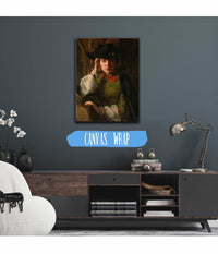 Portrait Of Lizzy Ansingh by Therese Schwartze