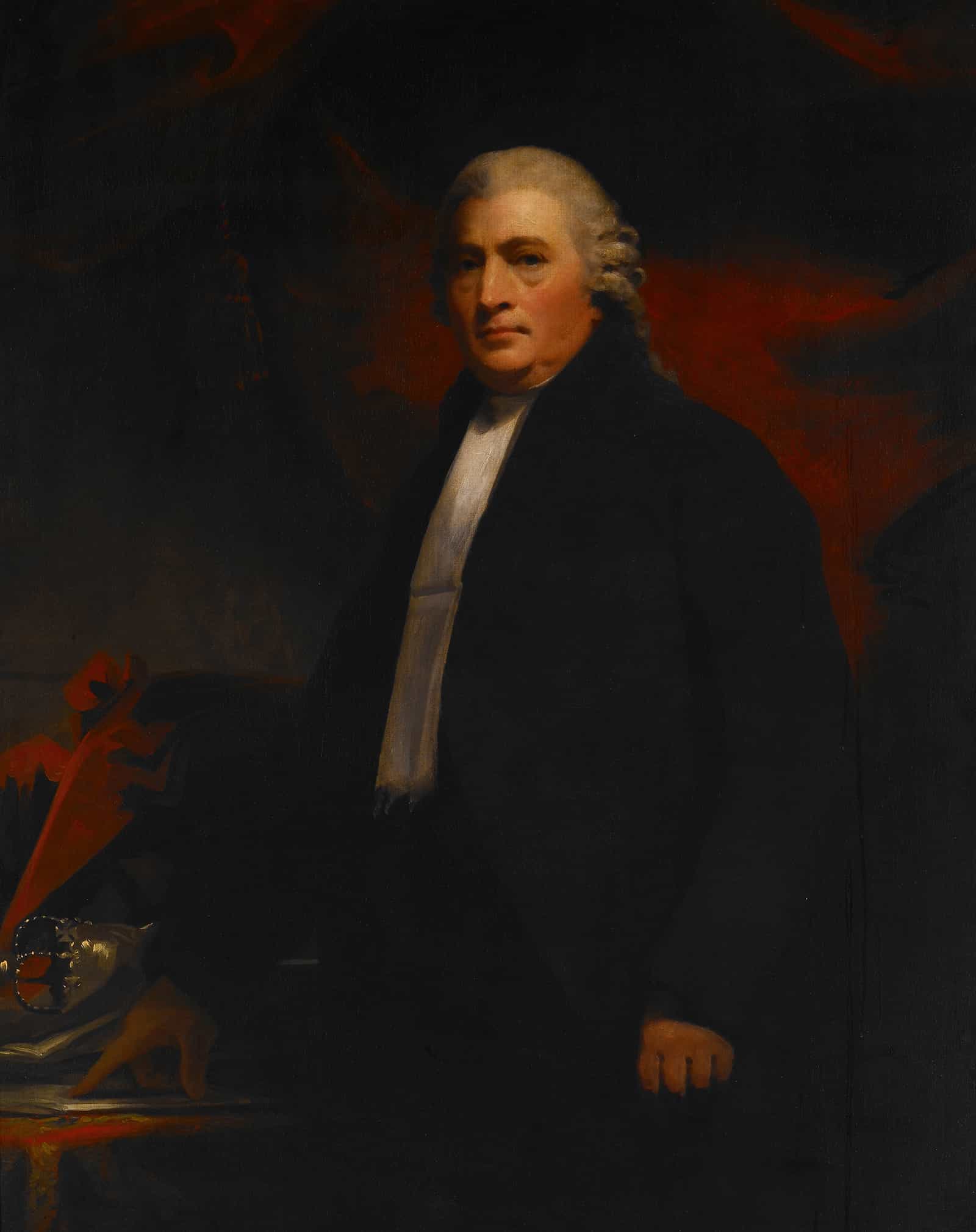 Portrait Of Lord Robert Blair by Sir Henry Raeburn