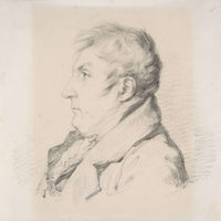 Portrait Of Louis Francois Bertin Laine by Anne Louis Girodet Trioson