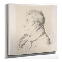 Portrait Of Louis Francois Bertin Laine by Anne Louis Girodet Trioson