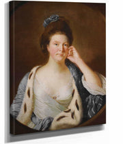 Portrait Of Lucy Stafford Later Mrs Wilkinson B by Joseph Wright Of Derby