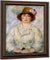 Portrait Of Madame Renoir By Pierre August Renoir