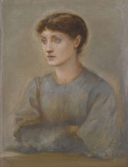Portrait Of Margaret The Artists Daughter by Sir Edward Coley Burne Jones