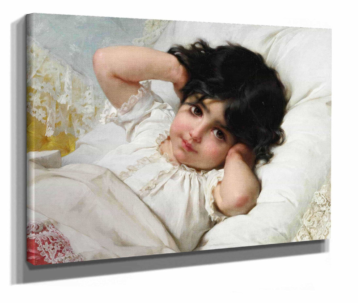 Portrait Of Marie Louise by Emile Munier