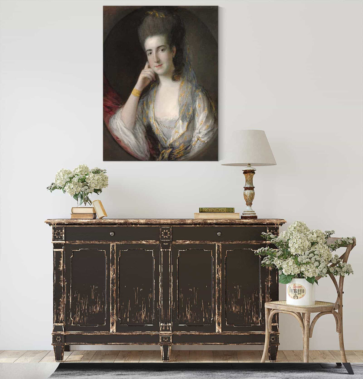 Portrait Of Mary Wise by Thomas Gainsborough