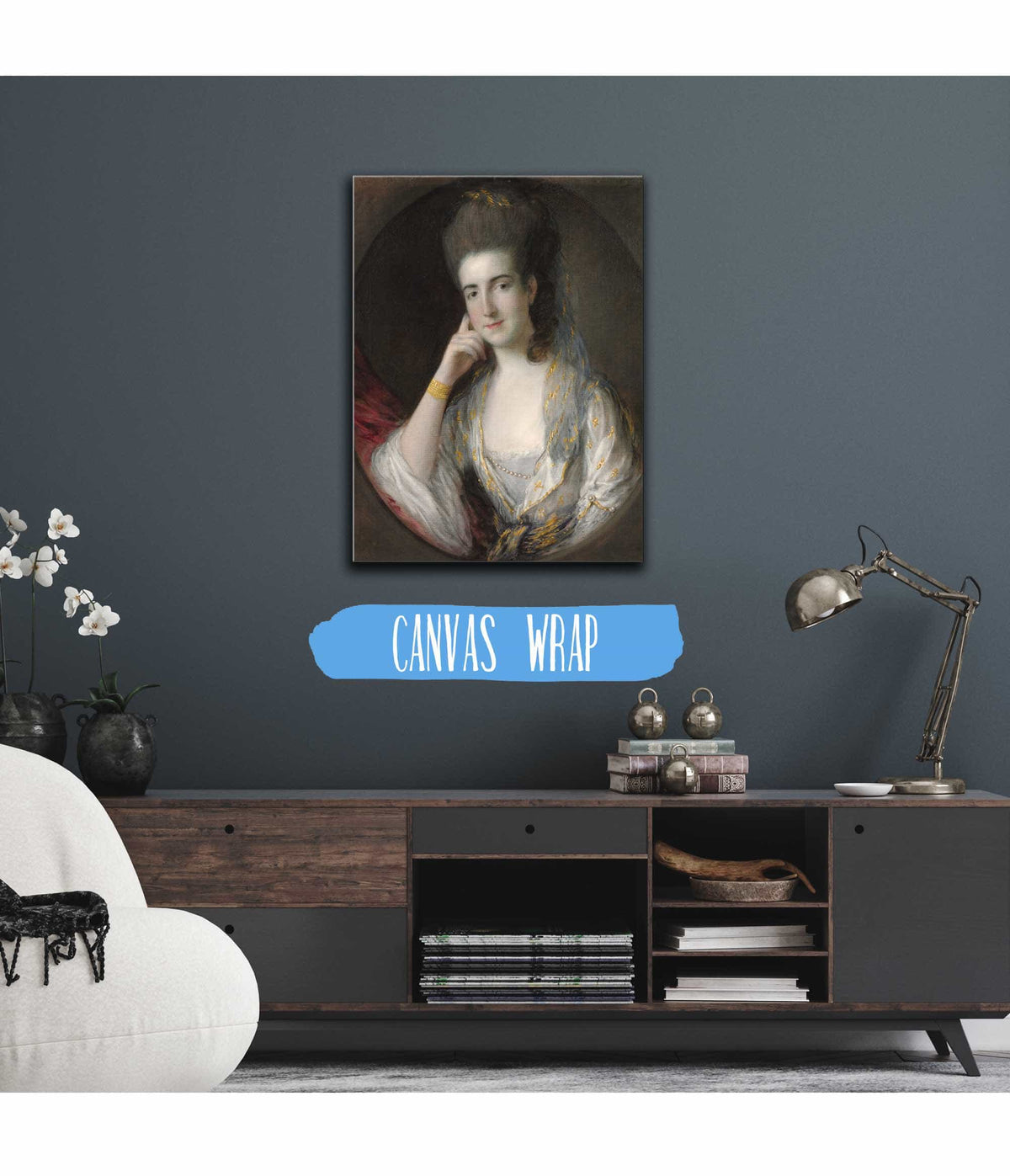 Portrait Of Mary Wise by Thomas Gainsborough