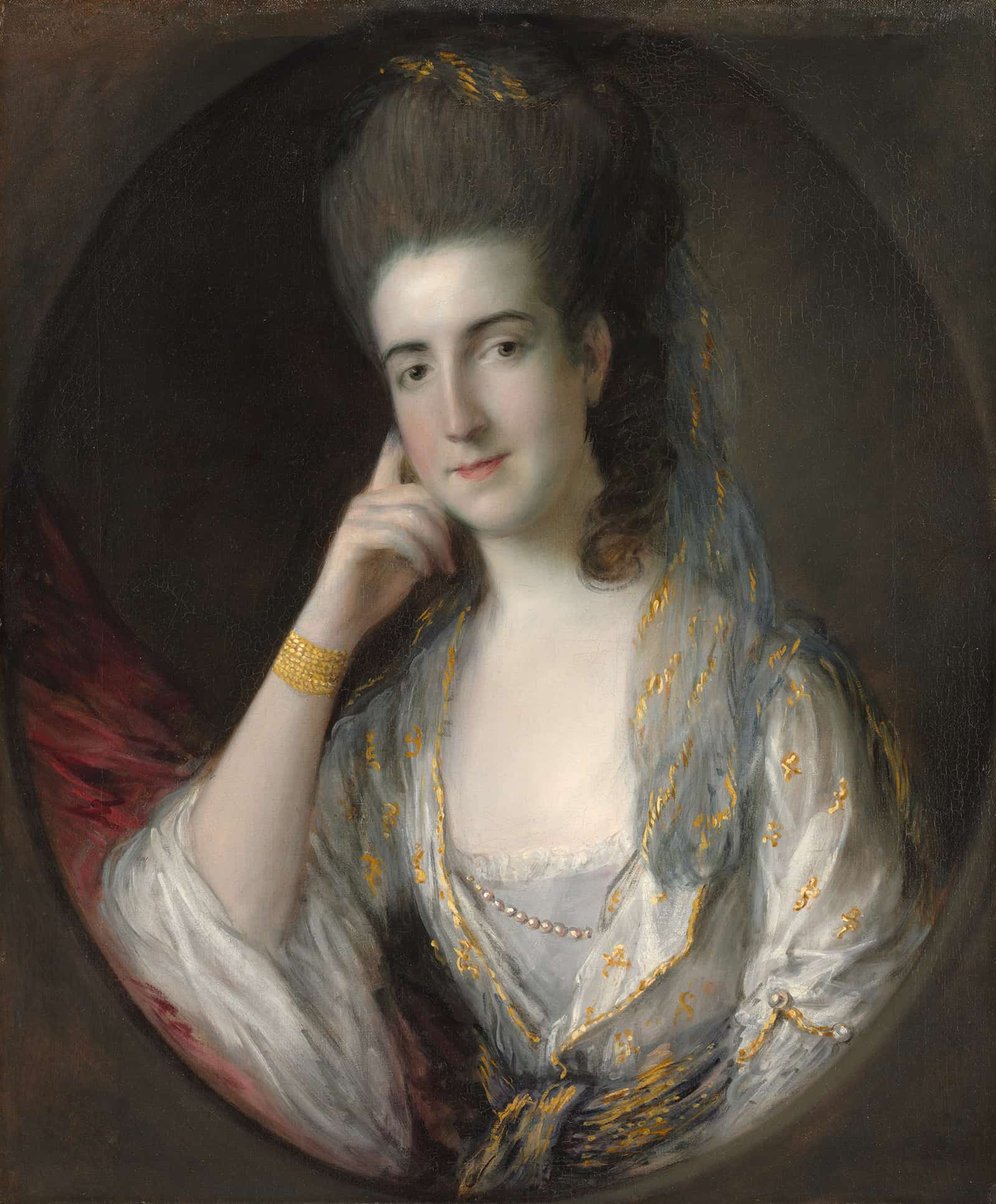 Portrait Of Mary Wise by Thomas Gainsborough