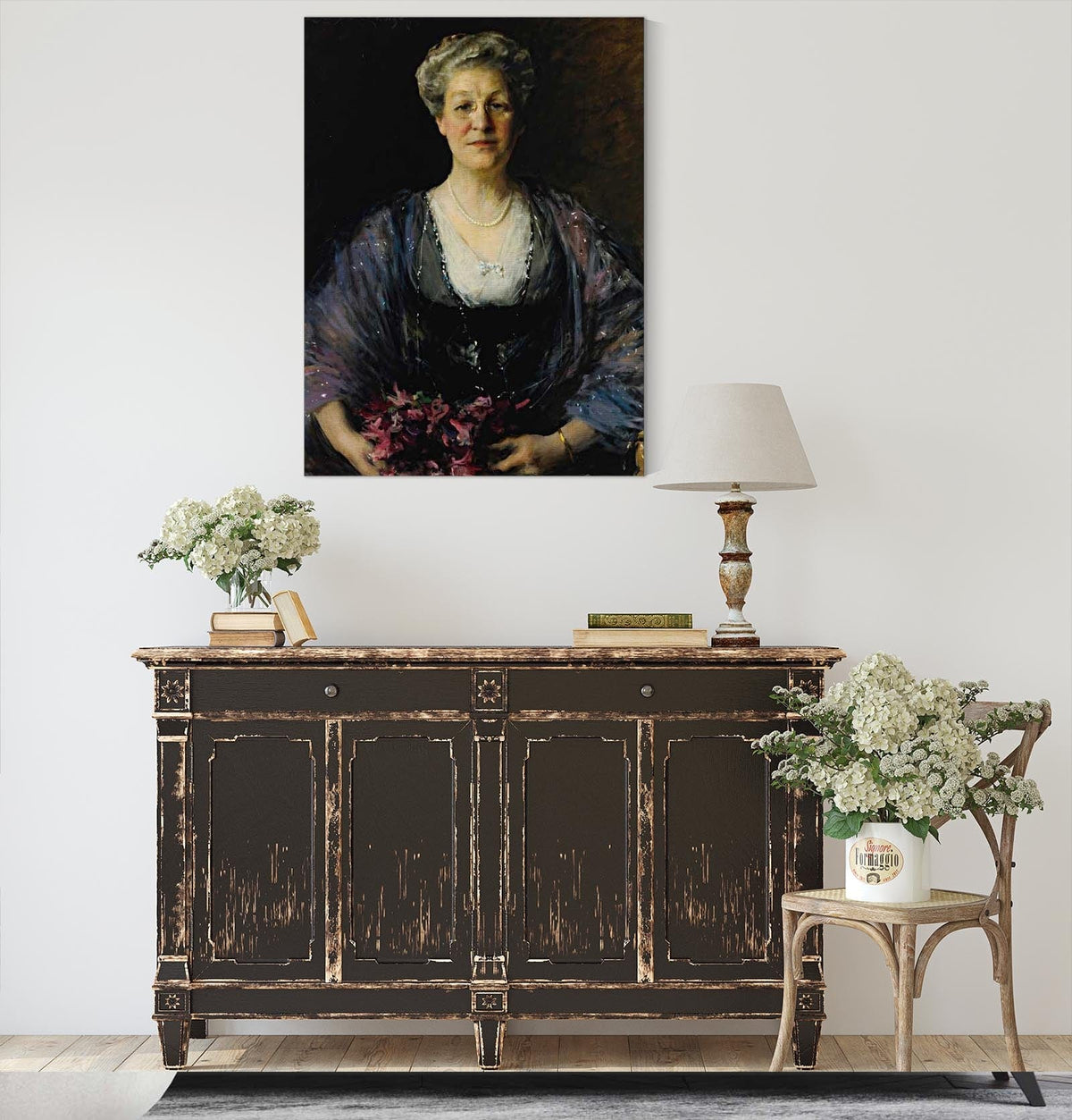 Portrait Of Matilda Herbert Lloyd  by William Merritt Chase