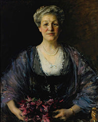 Portrait Of Matilda Herbert Lloyd  by William Merritt Chase