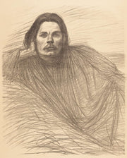 Portrait Of Maxim Gorki by Theophile Alexandre Steinlen