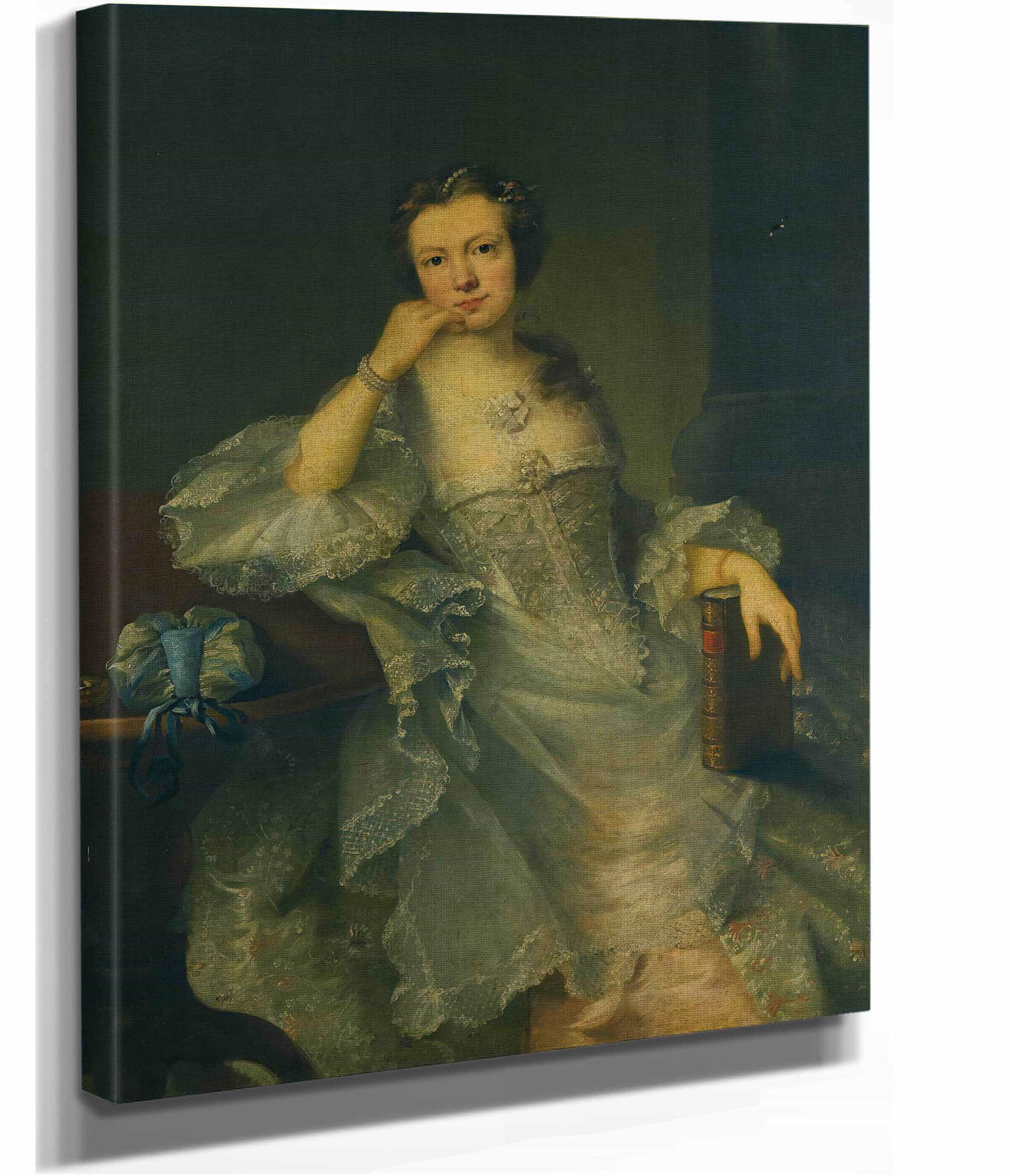 Portrait Of Miss Bullock by Sir Joshua Reynolds
