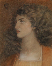 Portrait Of Miss Herbert by Dante Gabriel Rossetti