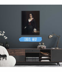 Portrait Of Miss Vilhelmine Ville Hage Later Mrs Heise  by Wilhelm Marstrand