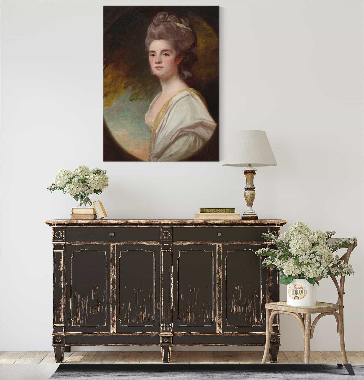 Portrait Of Miss Williams by George Romney