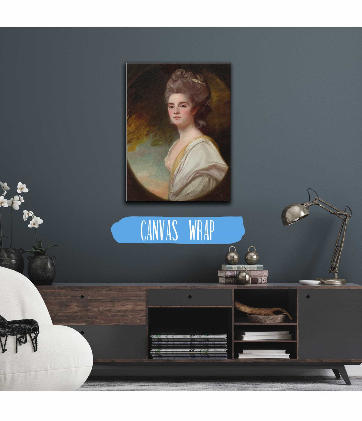 Portrait Of Miss Williams by George Romney