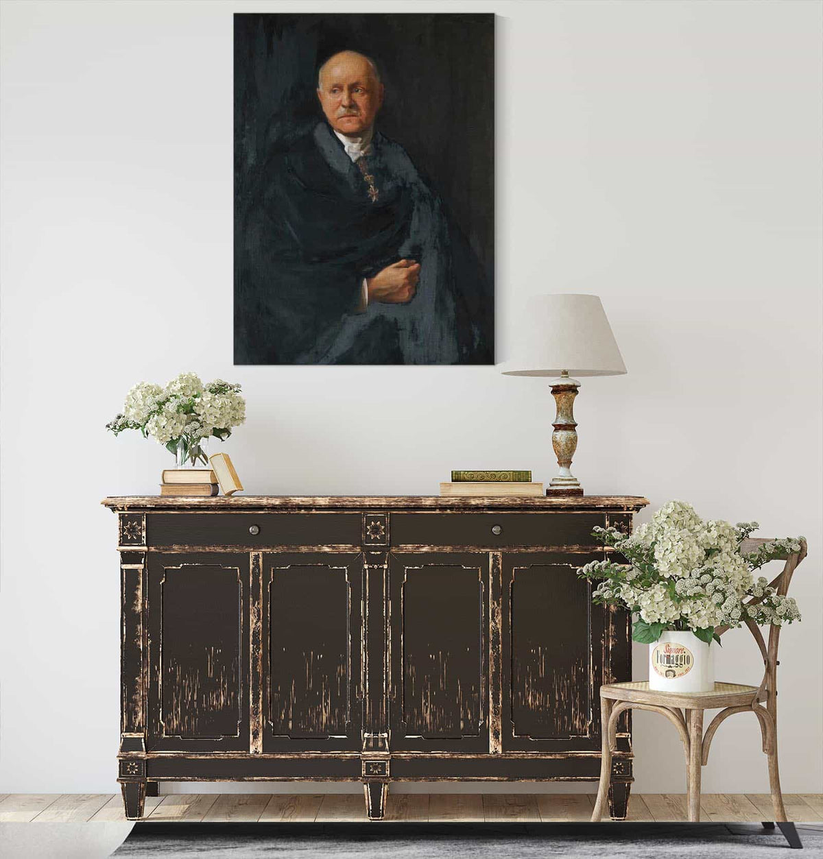 Portrait Of Monsieur Moroni by Philip Alexius De Laszlo