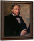 Portrait Of Monsieur Ruelle By Edgar Degas