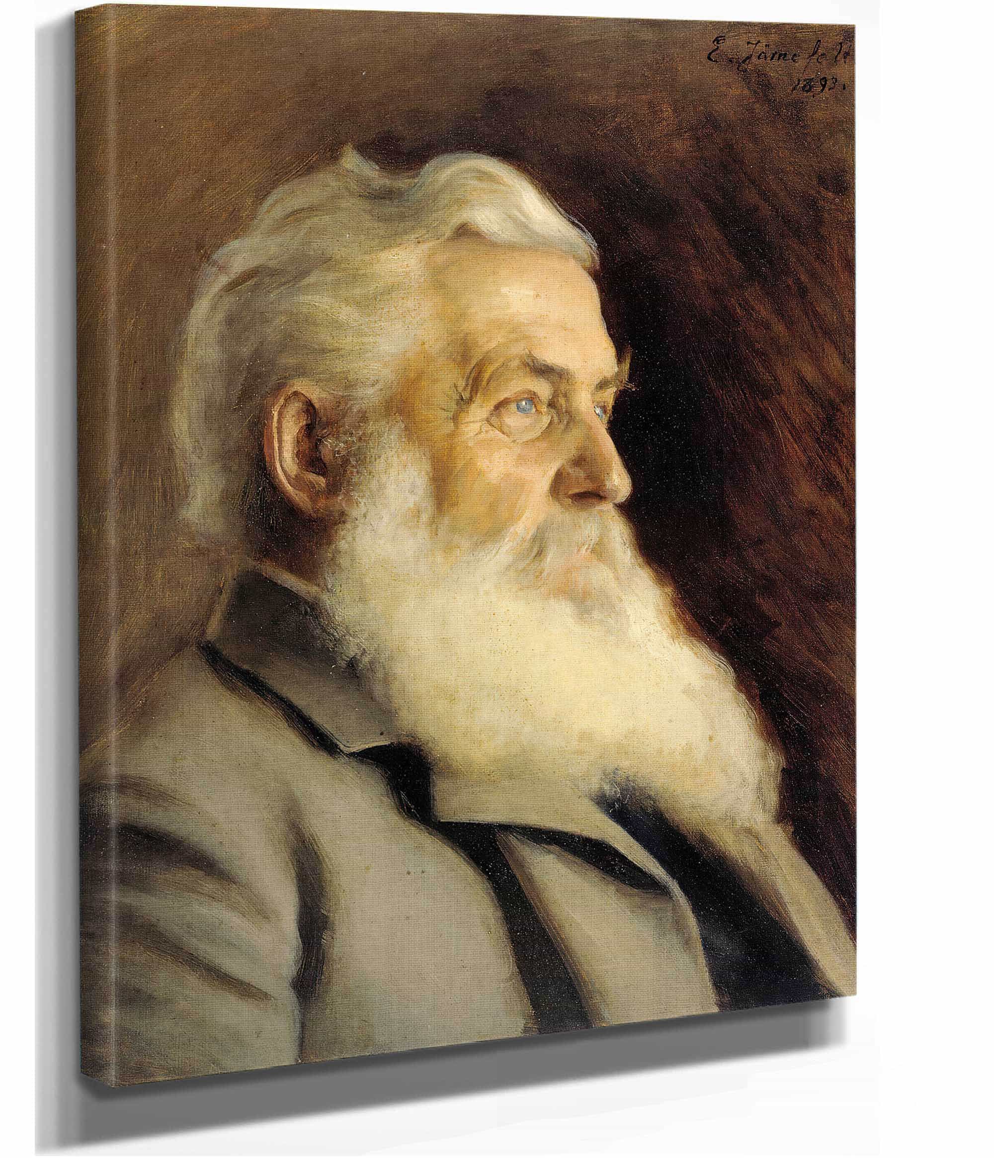 Portrait Of Mr Ahnger by Eero Jarnefelt