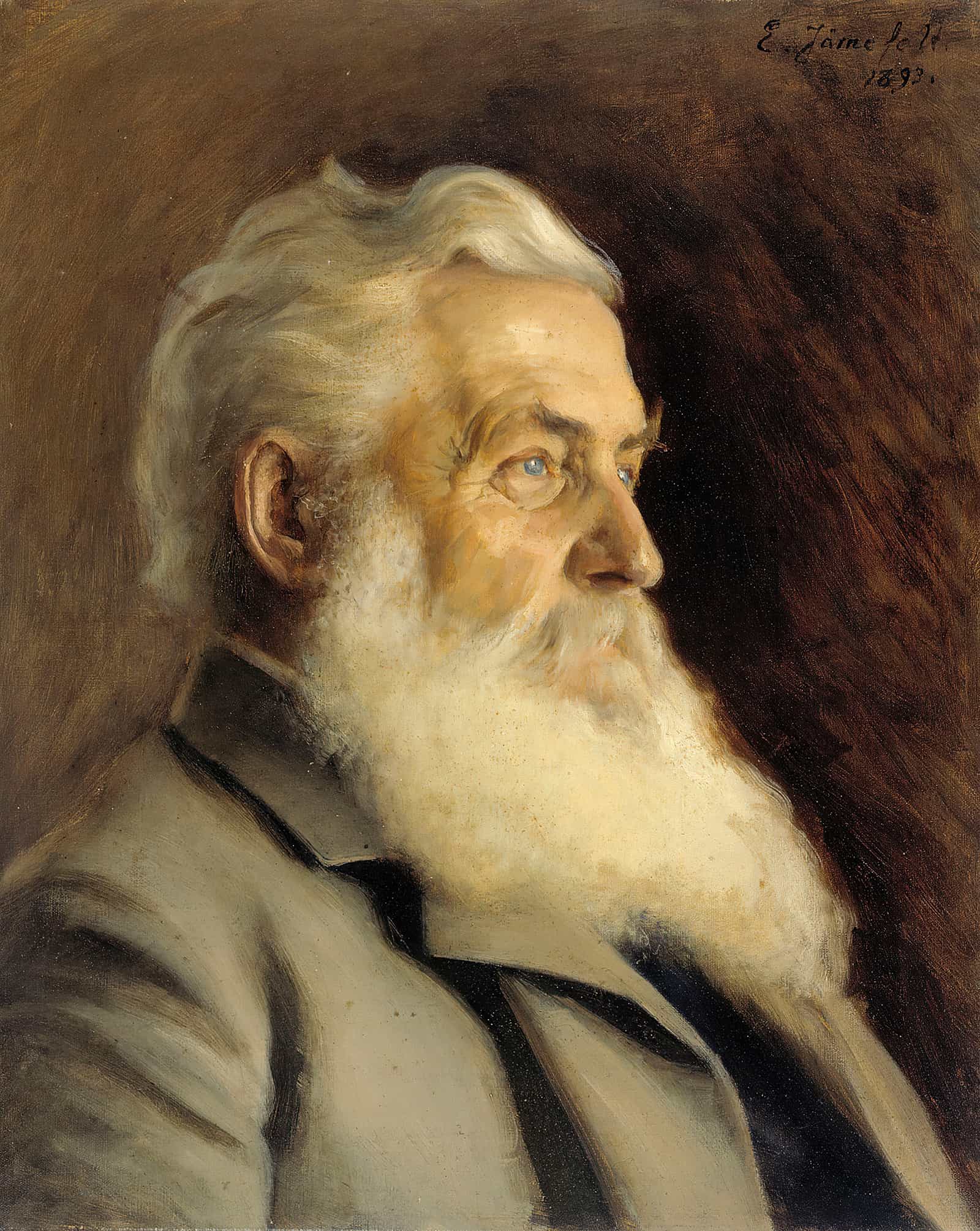 Portrait Of Mr Ahnger by Eero Jarnefelt