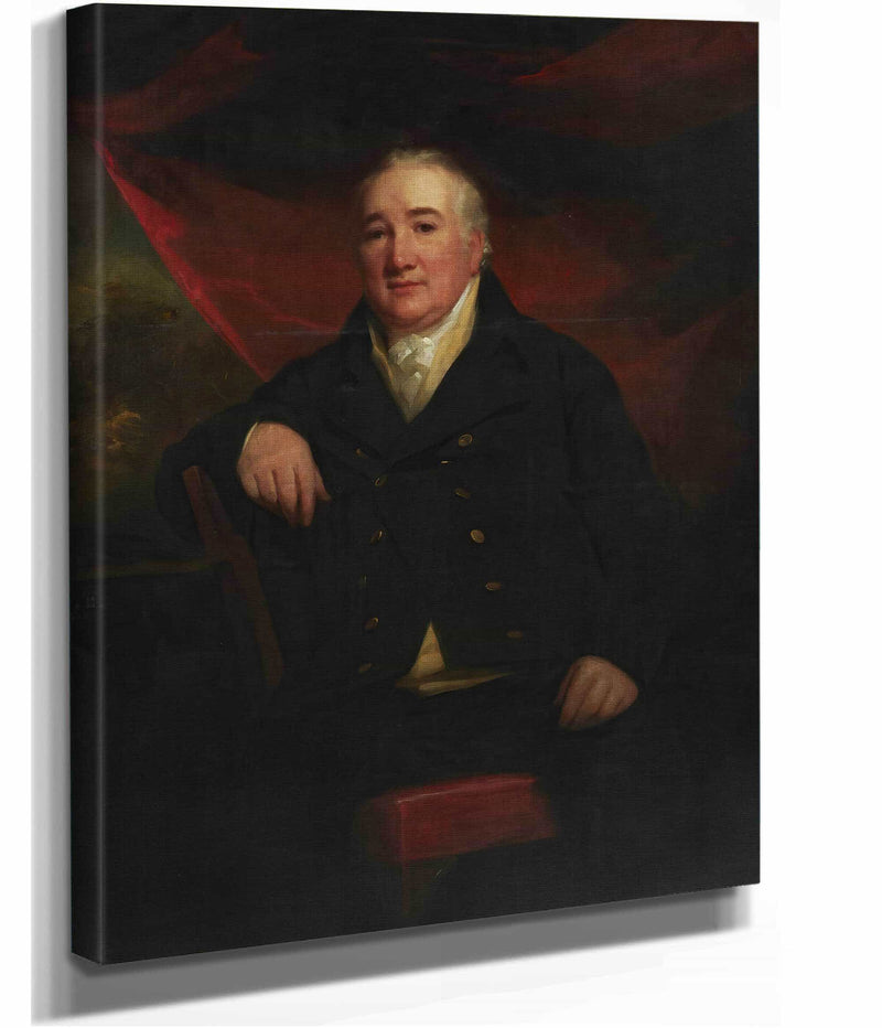 Portrait Of Mr William Ferguson Of Raith by Sir Henry Raeburn