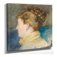 Portrait Of Mrs. Abbey by Edwin Austin Abbey