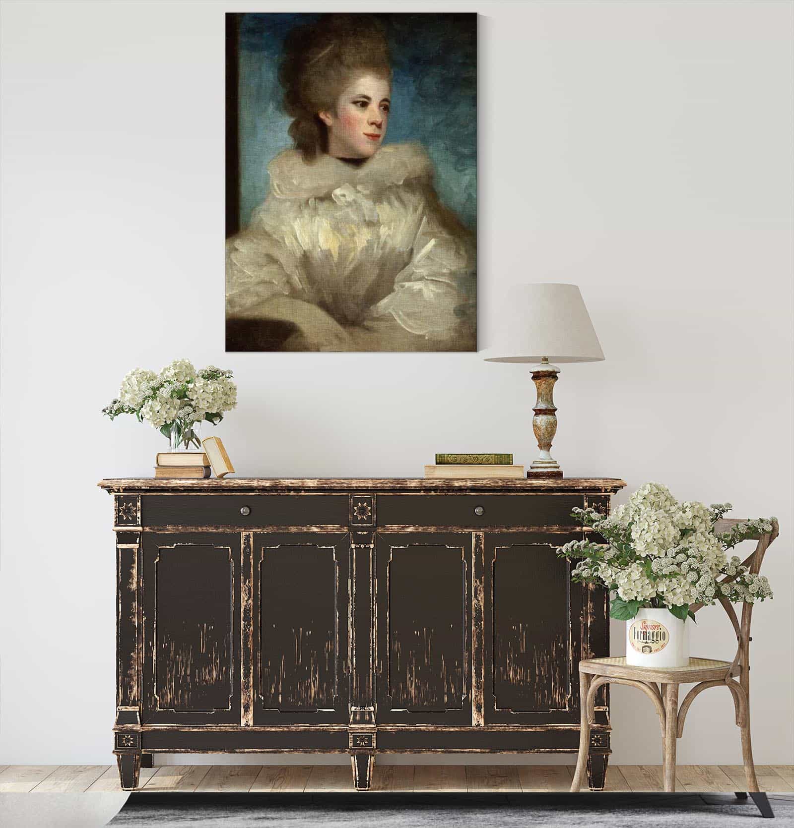 Portrait Of Mrs Abington by Sir Joshua Reynolds
