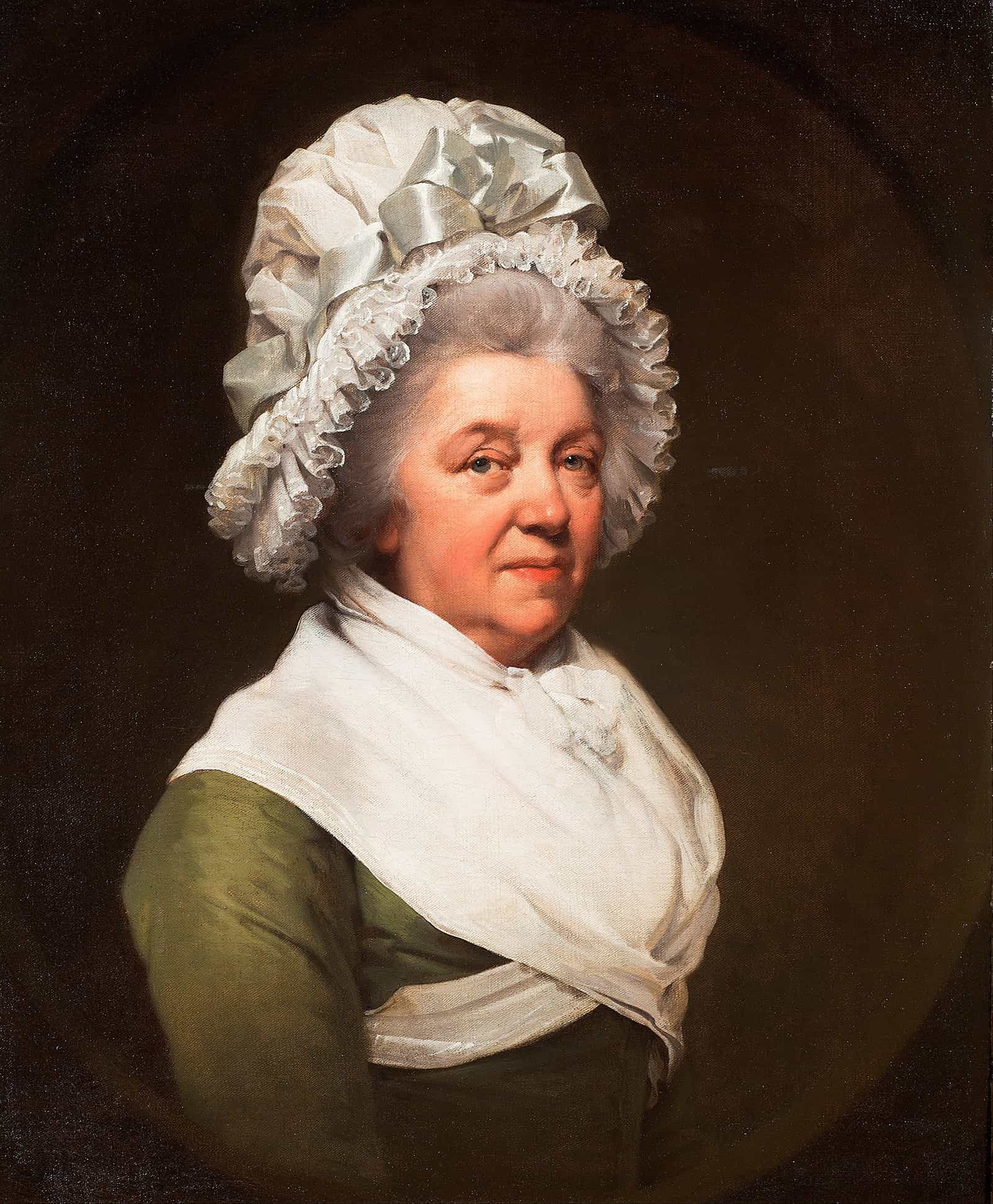 Portrait Of Mrs Anthony Greatorex by Joseph Wright Of Derby