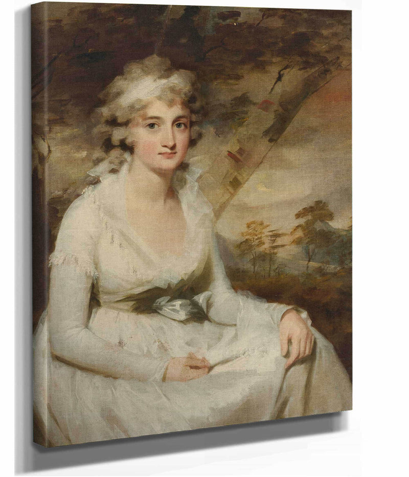 Portrait Of Mrs Campbell by Sir Henry Raeburn