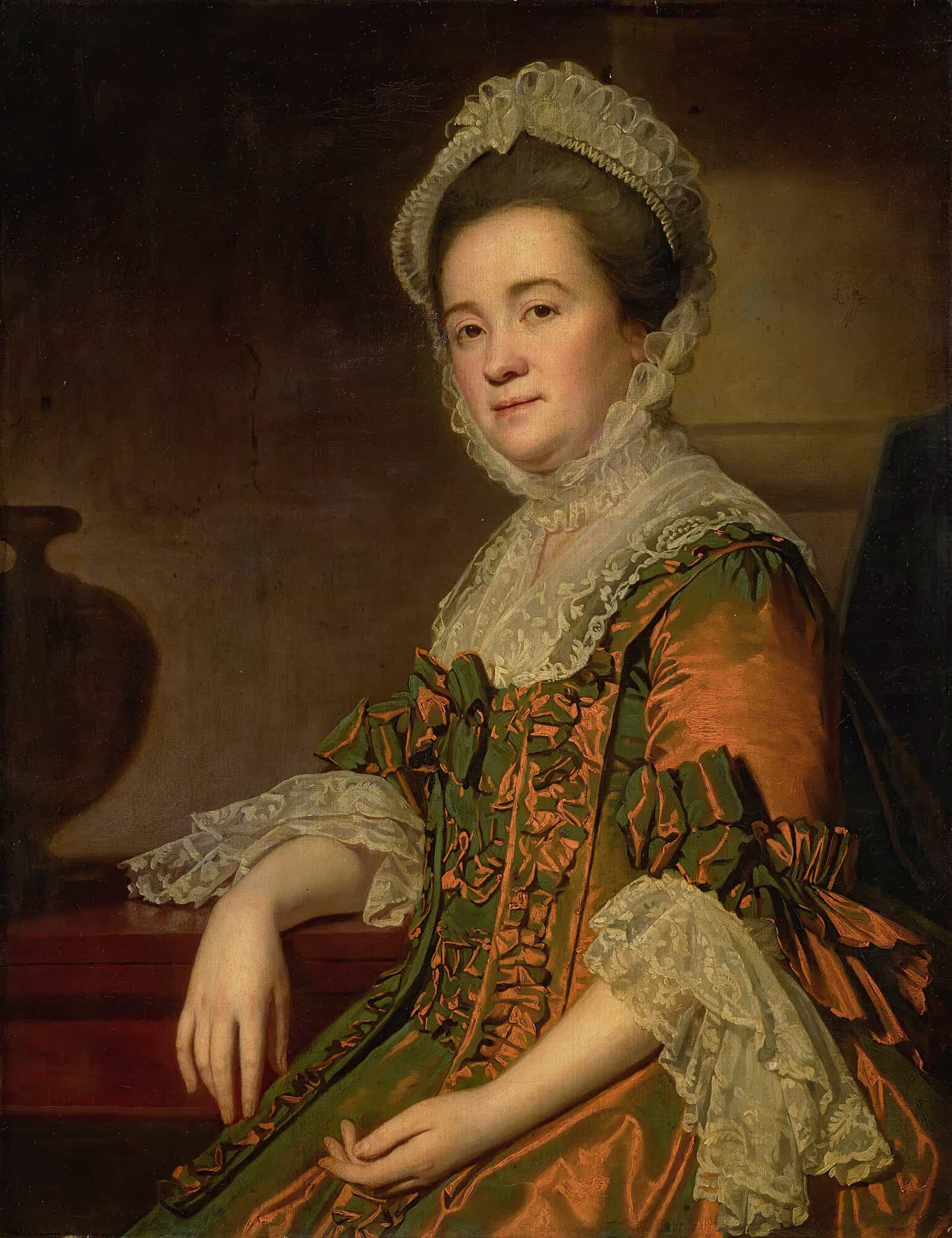 Portrait Of Mrs Dawes by George Romney