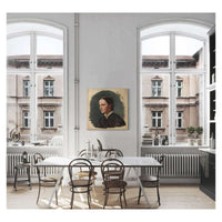 Portrait Of Mrs. Duus by Adolph Tidemand