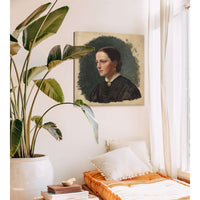 Portrait Of Mrs. Duus by Adolph Tidemand