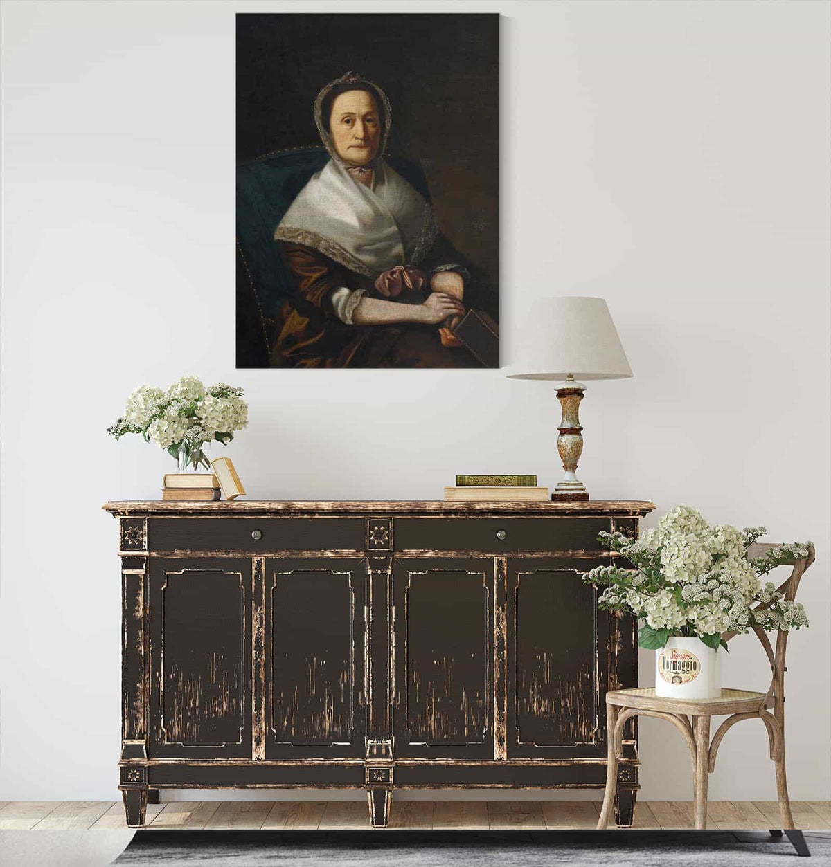 Portrait Of Mrs Ebenezer Austin by John Singleton Copley