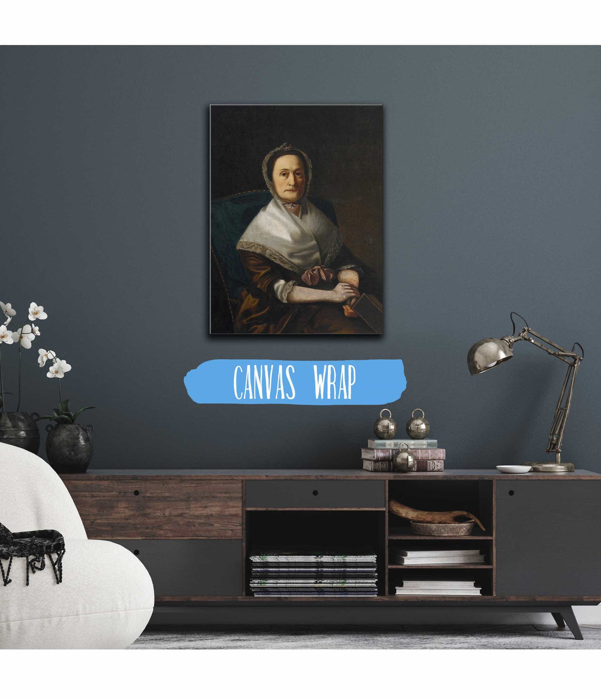 Portrait Of Mrs Ebenezer Austin by John Singleton Copley