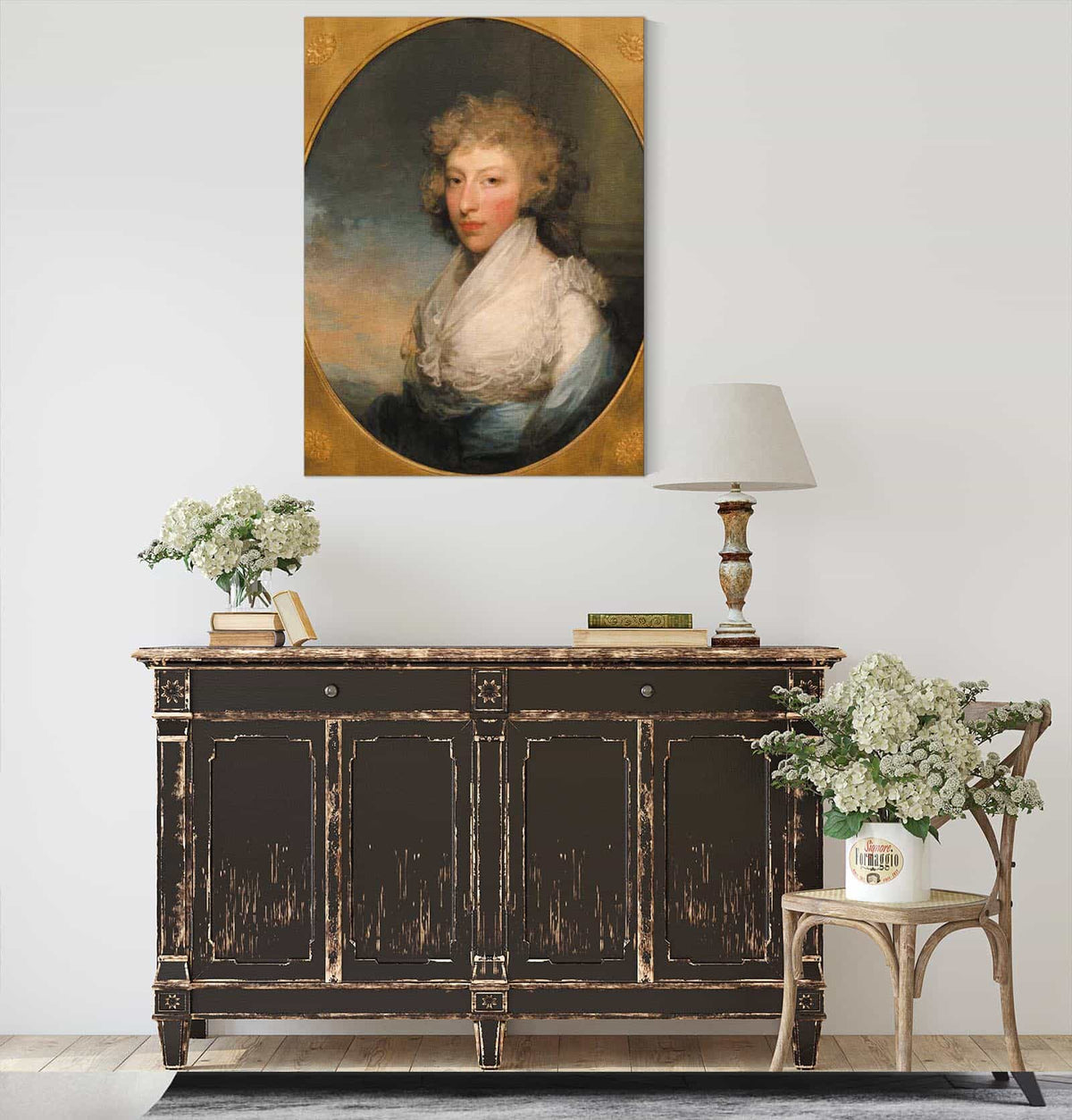 Portrait Of Mrs Gabriel Manigault by Gilbert Stuart