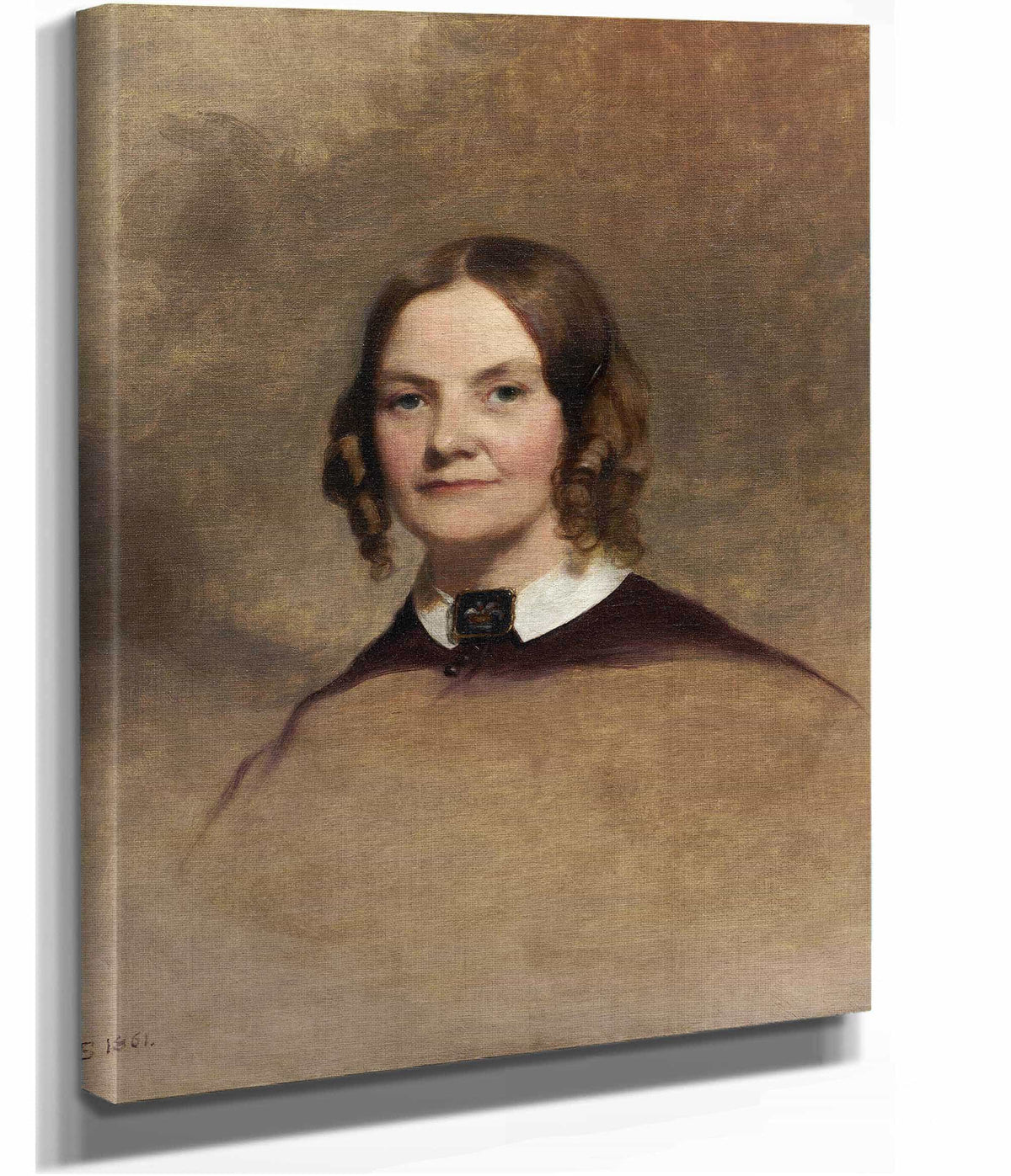 Portrait Of Mrs George H Crossman by Thomas Sully