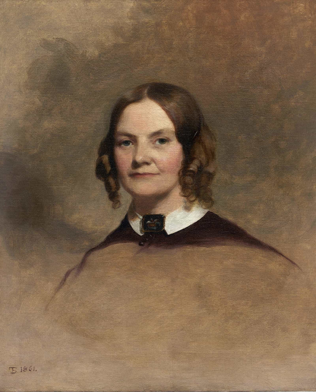 Portrait Of Mrs George H Crossman by Thomas Sully