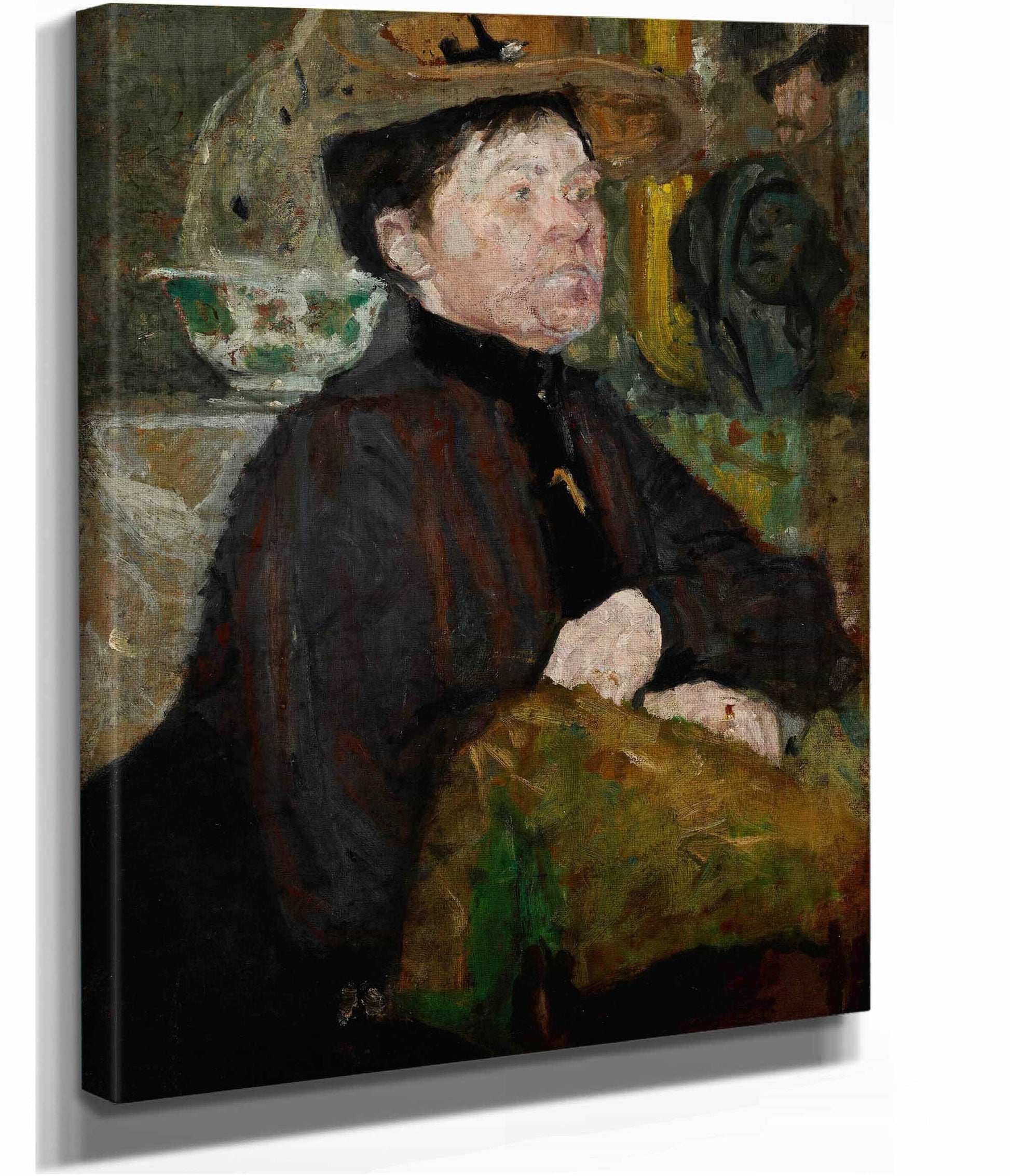 Portrait Of Mrs Getter by Olga Boznanska