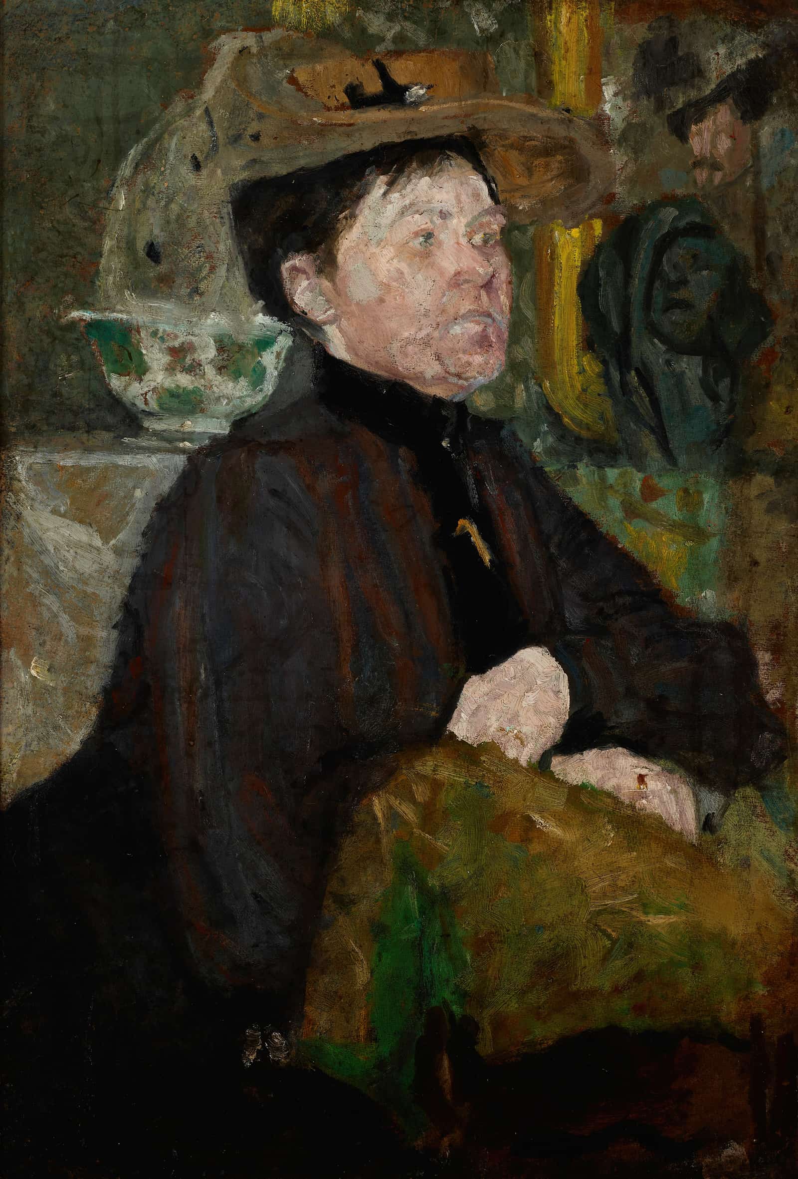 Portrait Of Mrs Getter by Olga Boznanska