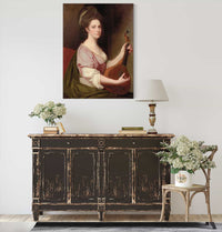 Portrait Of Mrs Henrietta Smith by George Romney