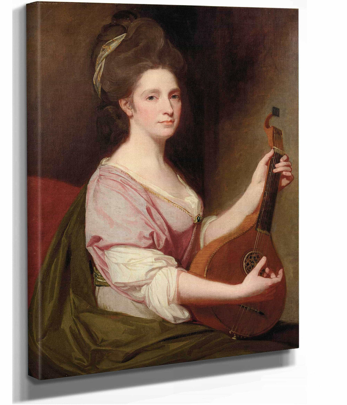 Portrait Of Mrs Henrietta Smith by George Romney