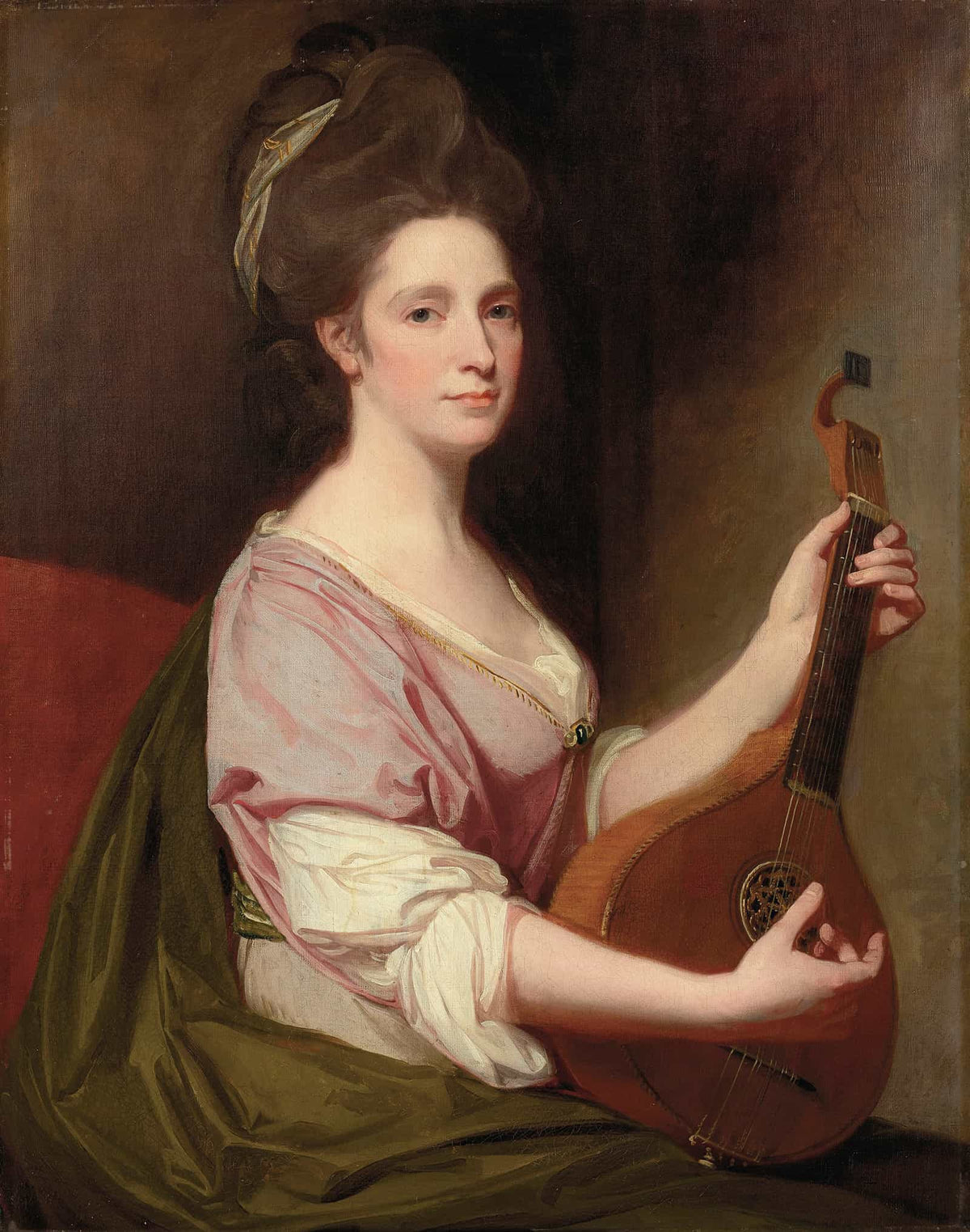 Portrait Of Mrs Henrietta Smith by George Romney