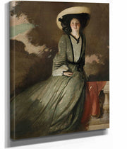 Portrait Of Mrs John White Alexander by John White Alexander