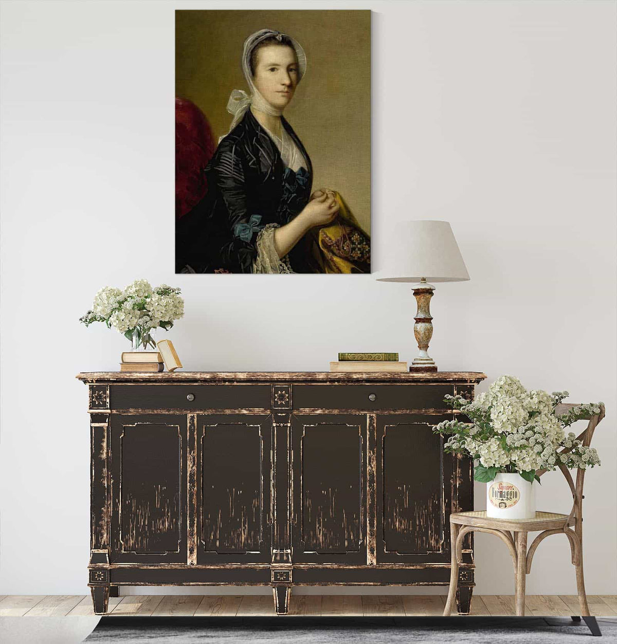 Portrait Of Mrs Jubb by Sir Joshua Reynolds