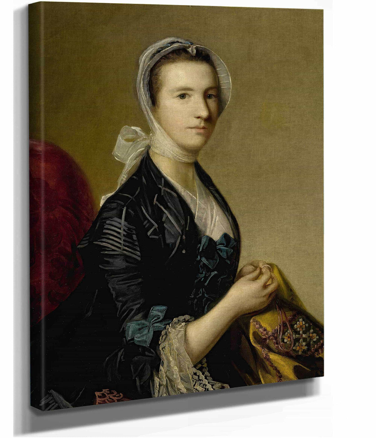 Portrait Of Mrs Jubb by Sir Joshua Reynolds